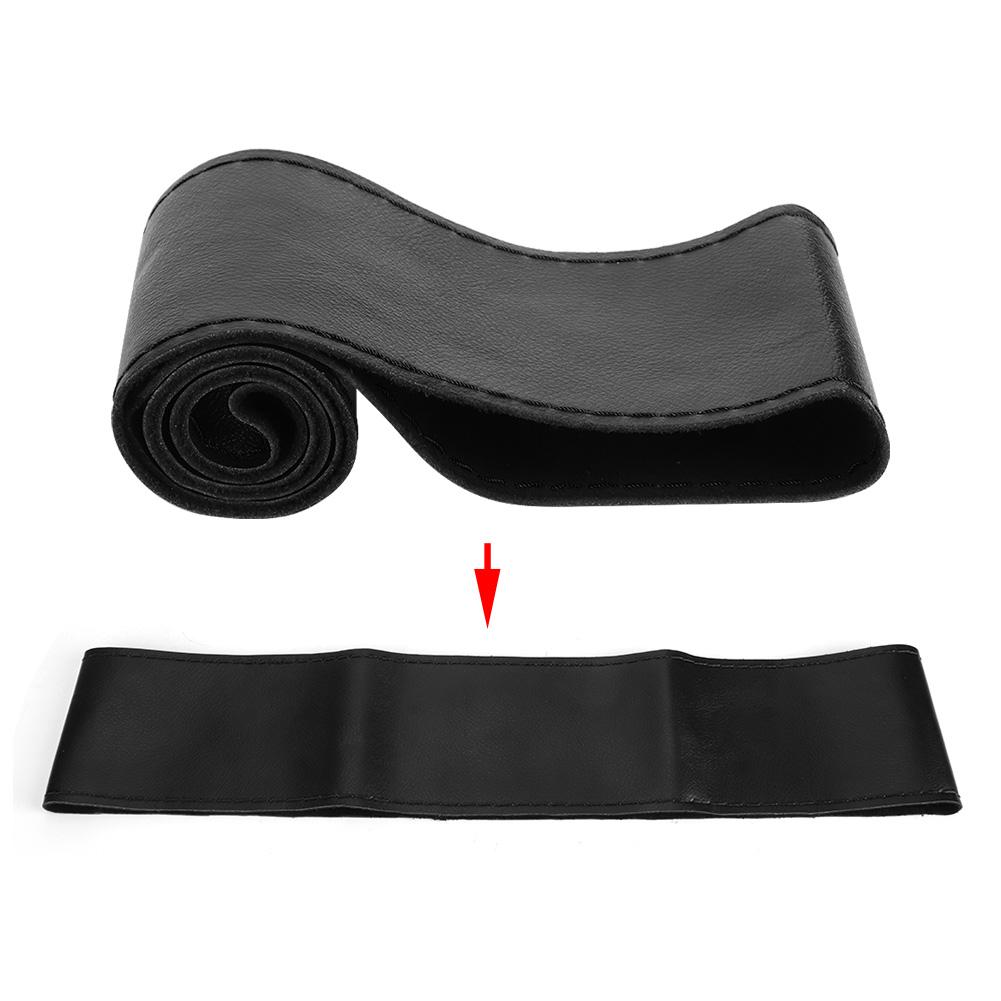 Leather Steering Wheel Cover Needles Thread Kit DIY Sideline Hand Sewing Car Interior