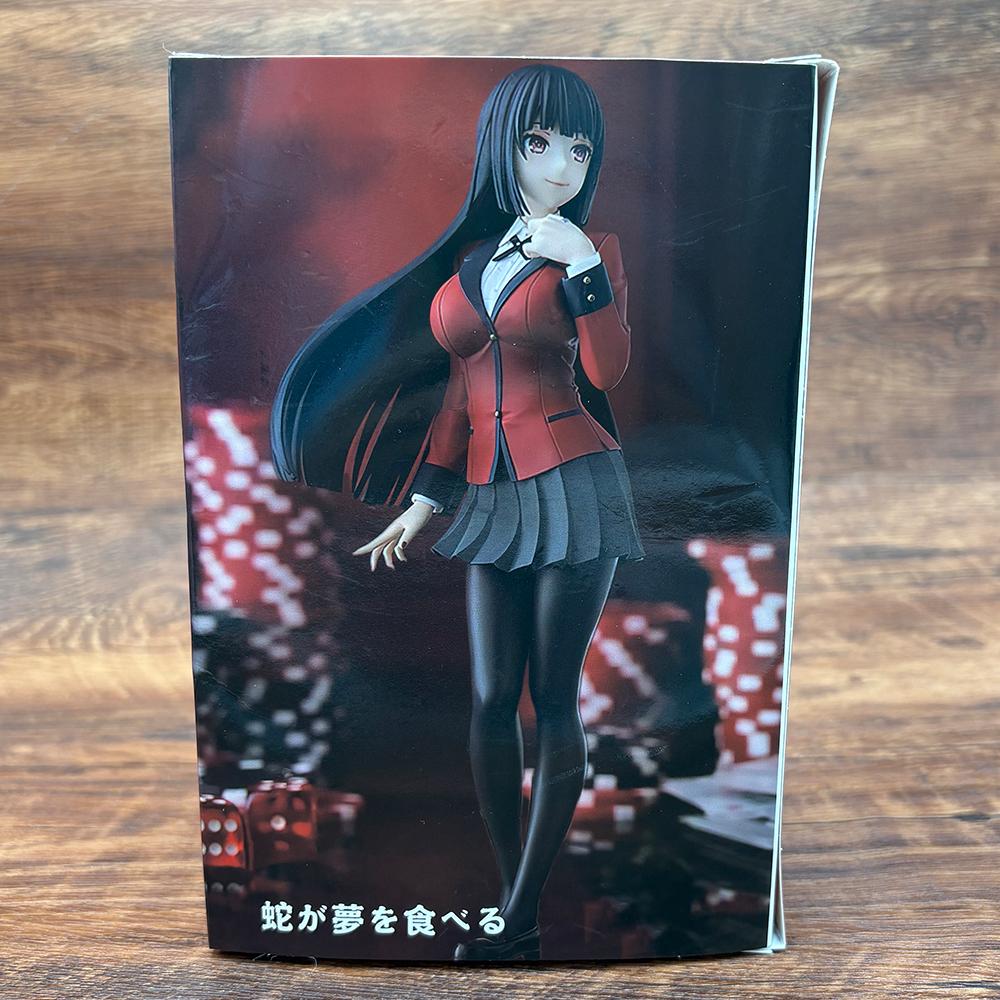 17,5 cm Anime Kakegurui Jabami Yumeko Figurka Anime z PVC Zabawka Wersja Mundurkowa Zabawka Kolekcjonerska Lalka Prezent Urodzinowy dla Dzieci