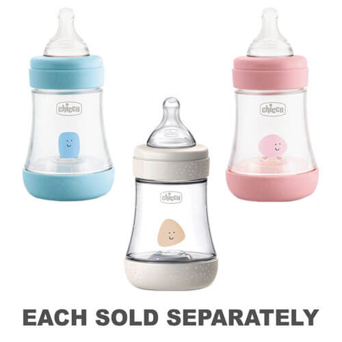 Chicco Perfect5 Silicone Bottle W/ Slow Flow 0m+ 150mL