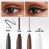 Long-Lasting 4 Colors Eyeliner Pencils -Waterproof, Sweatproof and Smudge-Proof with Easy Twist Eyeliner Pencils