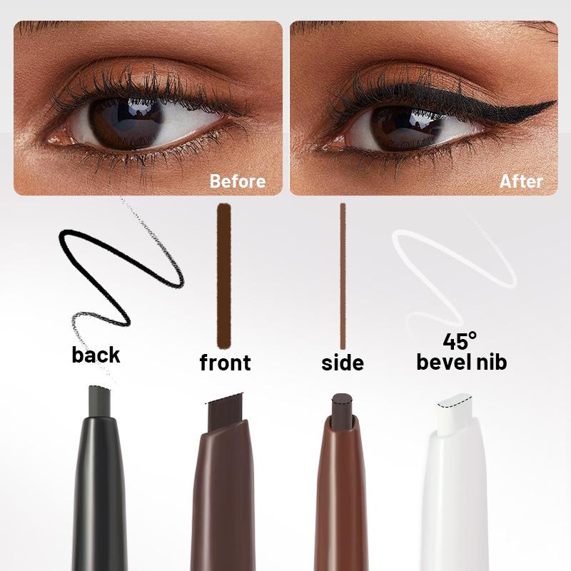Long-Lasting 4 Colors Eyeliner Pencils -Waterproof, Sweatproof and Smudge-Proof with Easy Twist Eyeliner Pencils