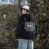 MARK FAIRWHALE Unisex Cotton Hooded Zip-Up Sweatshirt