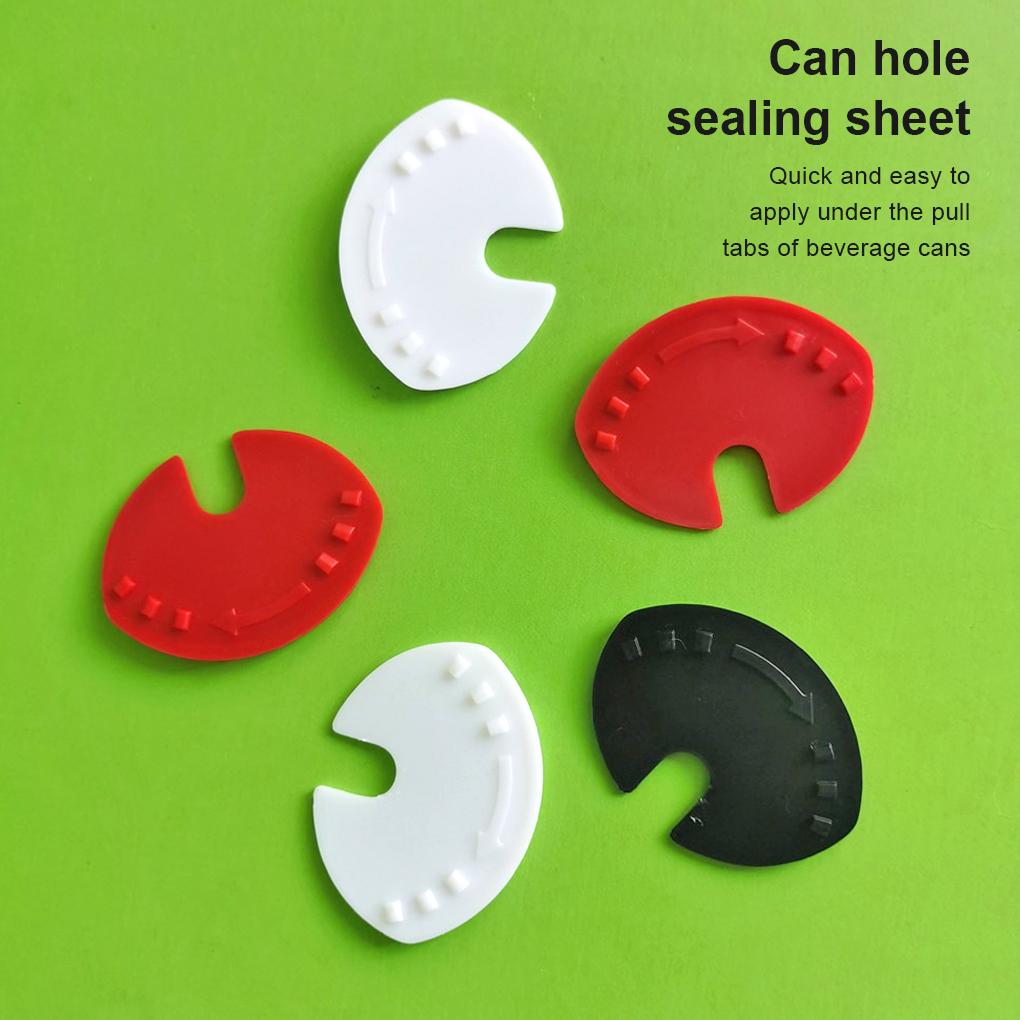 Plastic Soft Drinks Can Lid Dustproof Removable Solid Color Sealer Indoor Outdoor Hotel Camping Protector Accessories