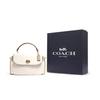 COACH Marlie Leather Handbag Medium Women's White C1560-IMCAH