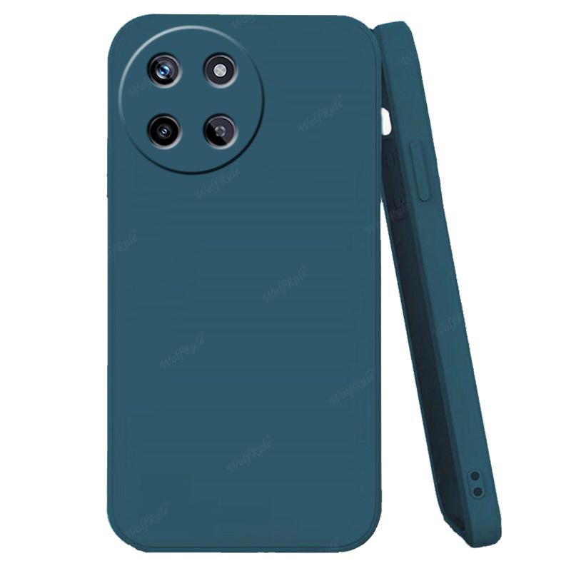 For Cover OPPO Realme 11 Case For OPPO Realme 11 Capas Phone Back Liquid Silicone Shockproof TPU Soft Cover Realme 11 4G Fundas