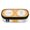 Student Pencil Case Printed Strong Polyester Fabric Zipper Closure with Main Compartment Mesh Pocket and Pen Slots for Boys Girls