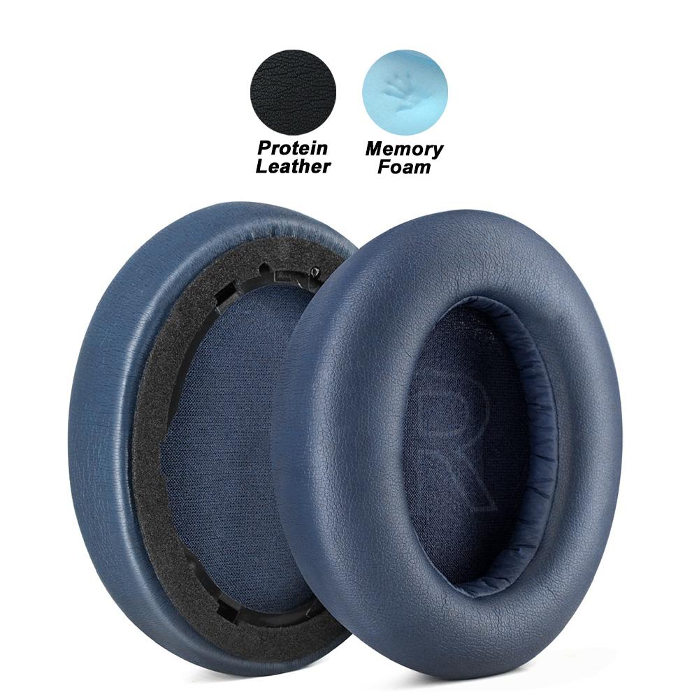 Earphone Pads for Anker Soundcore Life Q20 BT Replacement Pink Earpads Headphones Earmuffs Mesh Memory Covers Sponge Protein