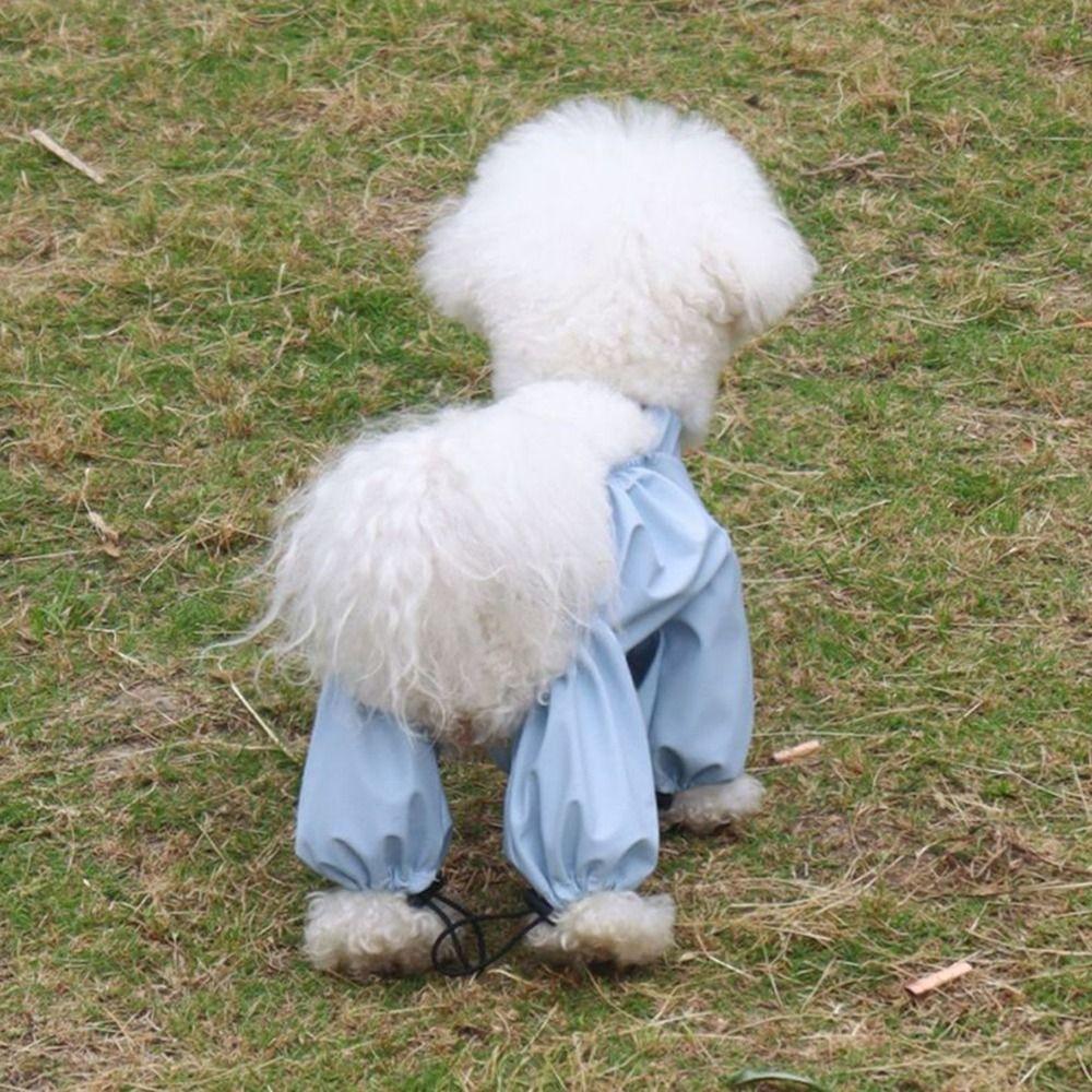 Verstellbare Träger Haustiere Staubdichte Hose Atmungsaktive Bauchbedeckung Haustier-Outfit Hund Reisen