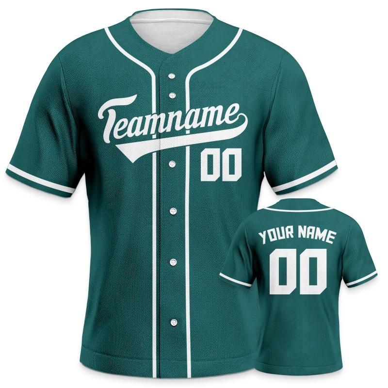 Baseballtrikot für Fans Einfaches Baseball-Shirt