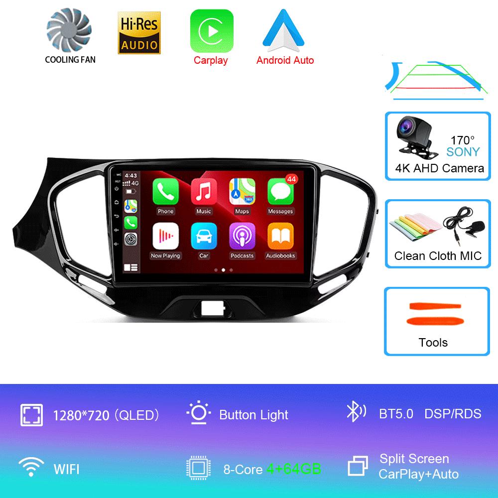 Android 14 Car Radio For LADA Vesta Cross Sport 2015-2022 Multimedia Video Player Navigation Stereo