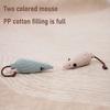 Cartoon Design Cat Toys Corduroy Fabric Tough Catnip Rattle Paper Cat Toy Soft Elastic Filling Interactive Chew Toy for Kittens and Adult Cats Indoor