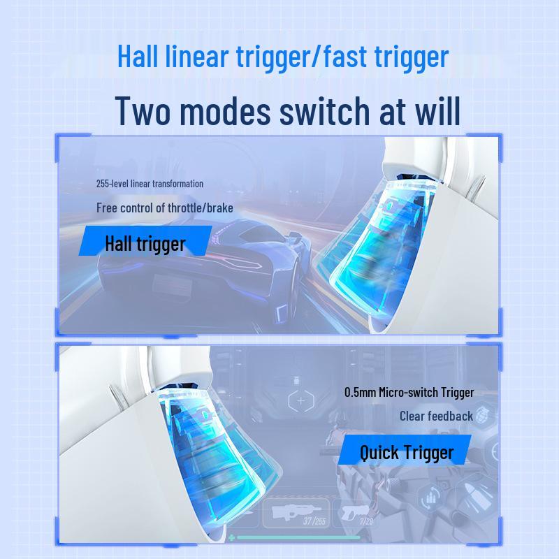 Kirin Switch Bluetooth Dual Hall Vibration Controller for PC, TV, iOS - Black Myth Wukong Edition
