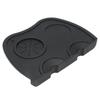 Anti-Slip Design Coffee Tamper Mat Heat Resistance Corner Tamping Mat Barista Coffee Mat  For Home