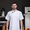 Unisex kuchařská bunda Kuchyňské košile Hotelové restaurační číšnické uniformy Pekařské cateringové pracovní oděvy Hotelové kuchařské oděvy