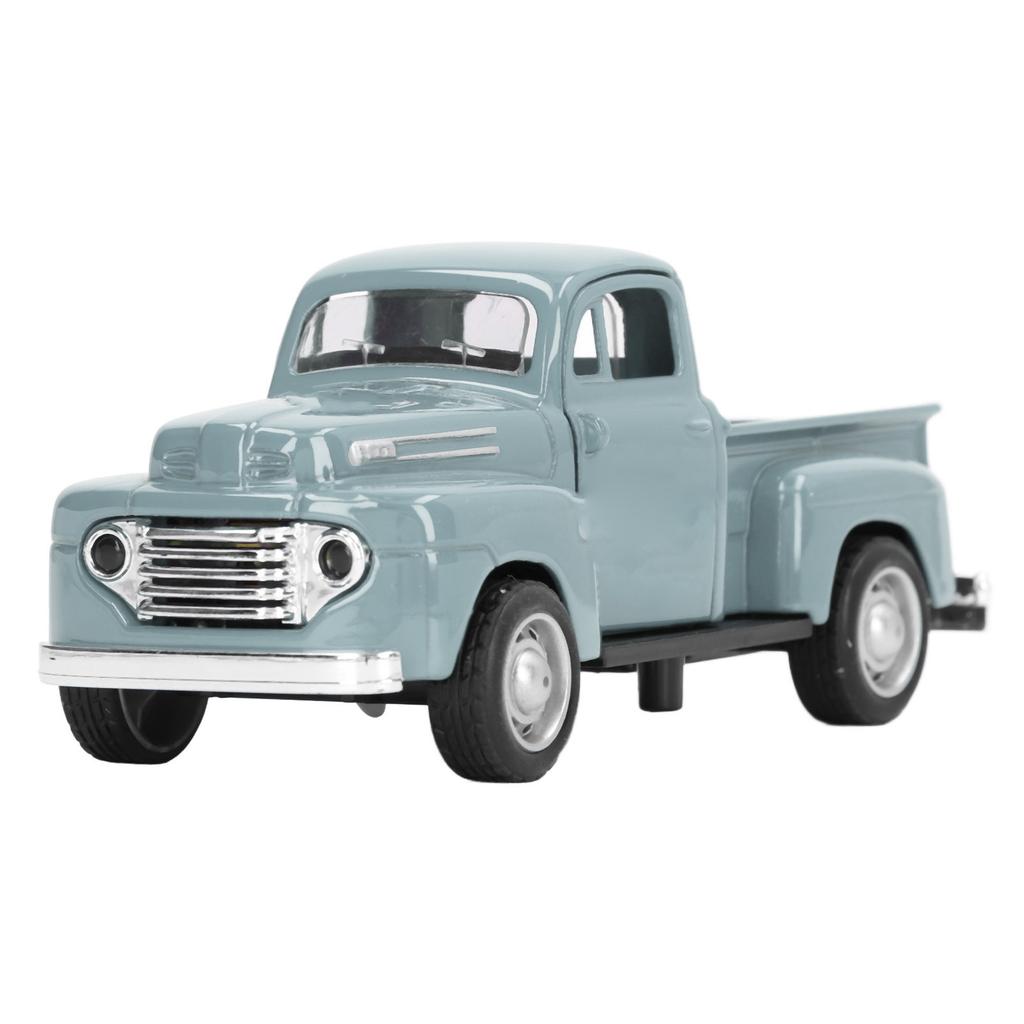 1:32 Pull Back Pickup Truck for Kids Boys Simulated Safe Alloy Toy Pickup Truck Model Cars for Yard