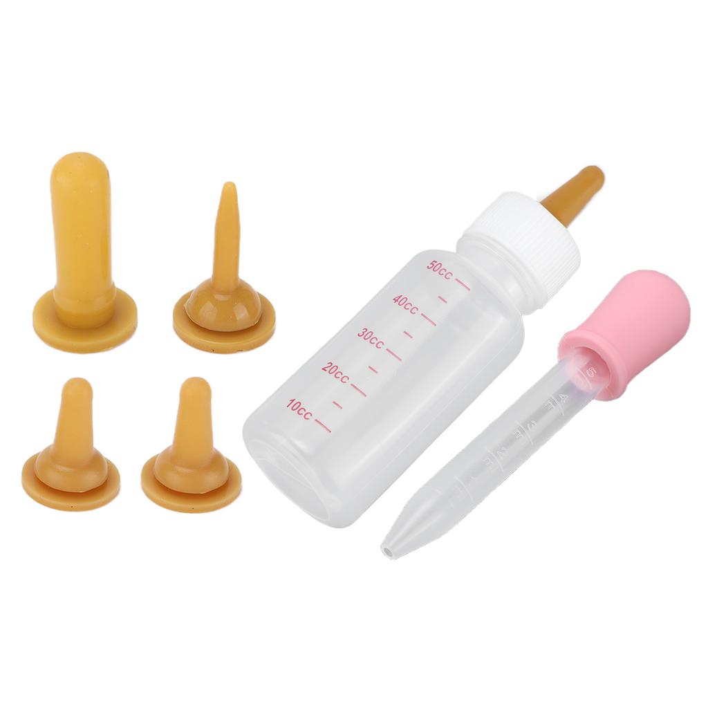 Small Pet Nurser Bottle Nipple Type Portable Nursing Feeding Bottle for Puppy Squirrel