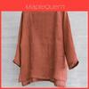 Premium Men's Linen Long Sleeve Shirt For Summer With Cool Loose Casual Design M-3xl
