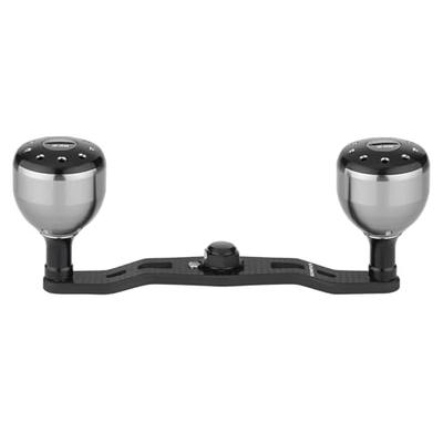 GOMEXUS Jigging Double Handle Power Handle for Shimano Grappler Baitcasting Reels, 105mm