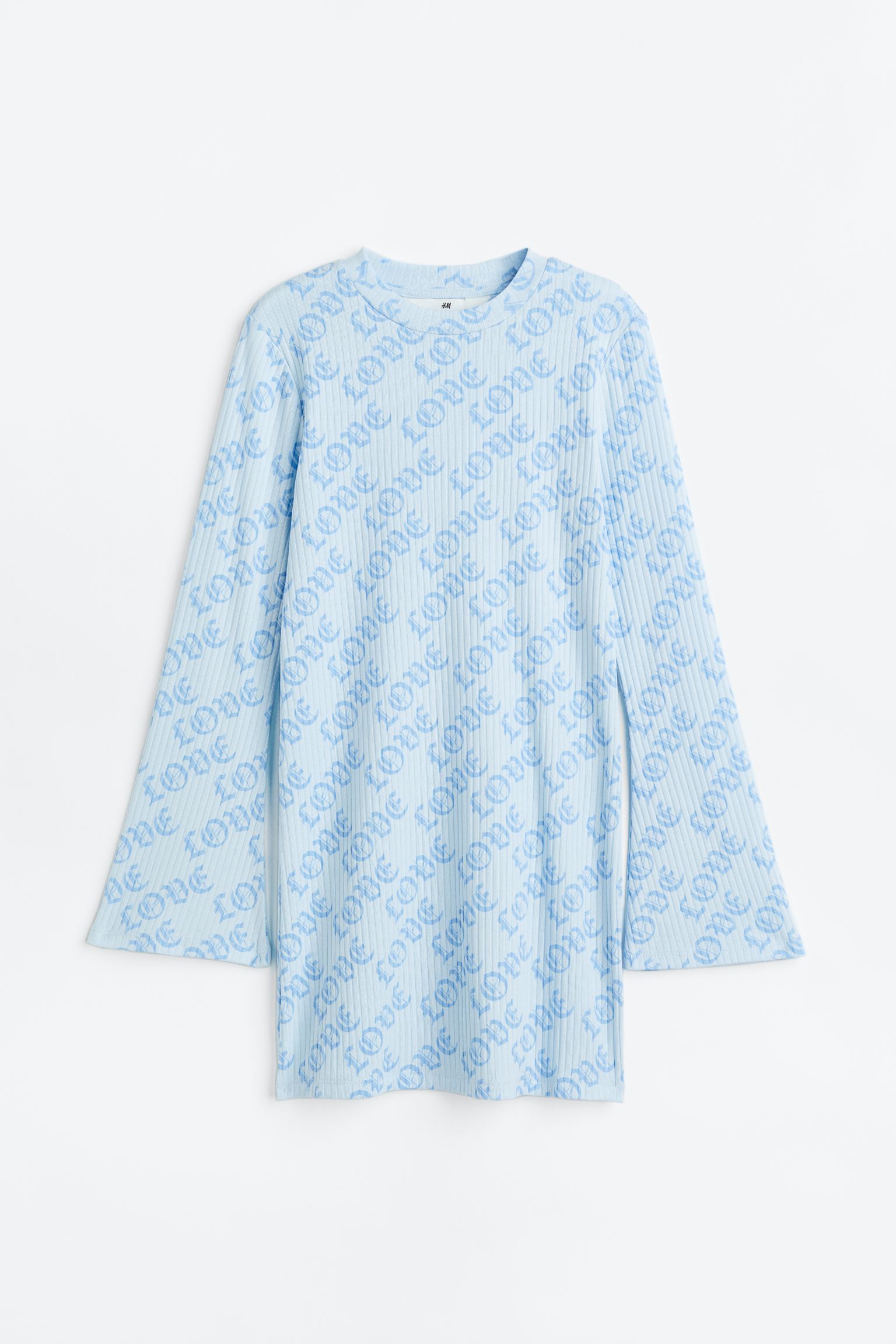 

Платье из джерси с рукавами-трубой