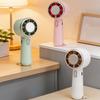 Ice Cooling Mini Handheld Fan Speed Adjustable Small Desk Fan USB Rechargeable Portable