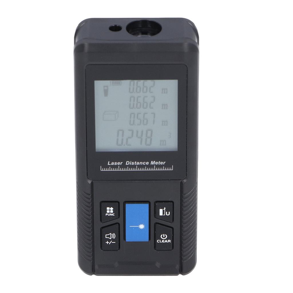 Distance Measure Large Backlit Display Meter 70M Portable Handle Range Finder Measurement Tool Devic