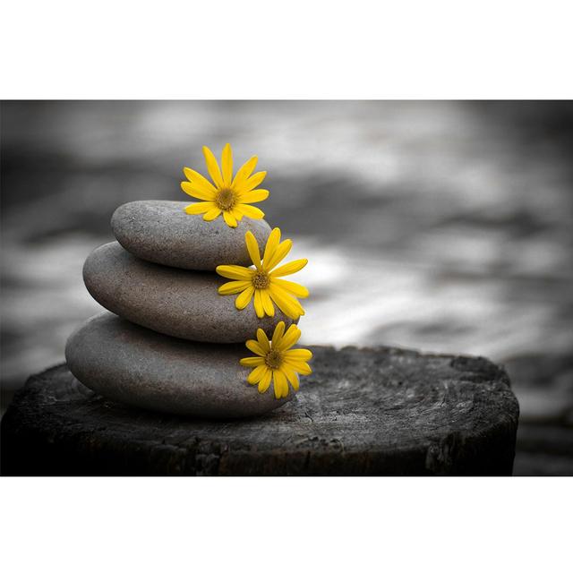 Graue Serie von Pflanzenblumen, dekoratives Gemälde, Sonnenblumen-Ölgemälde, Poster, Sofa, Wandhintergrund, Kunst, Leinwand, hängendes Gemälde