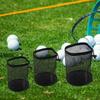 Drawstring Pouch Golf Ball Organizer Hold 12/25/50 Balls Golf Ball Mesh Bag Outdoor Sports