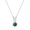Ania Haie Malachite Reversible 925 Silver Necklace N063-06H
