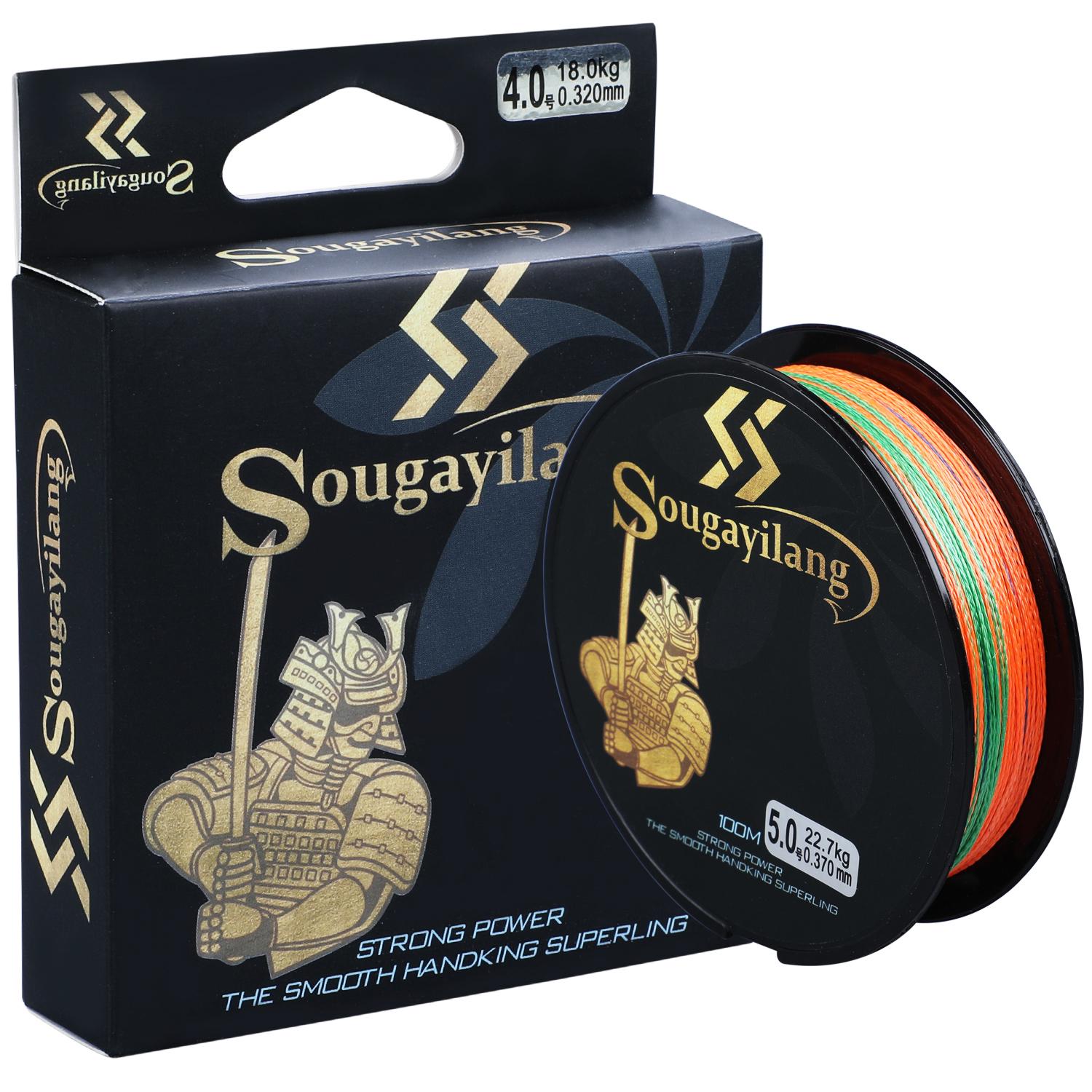 

Катушка с рыболовной леской 100м 1 разноцветный