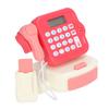 Kids Cash Register Toys Multifunction Puzzle Simulation Sound and Lights Calculator Cash Register Playset for Kids