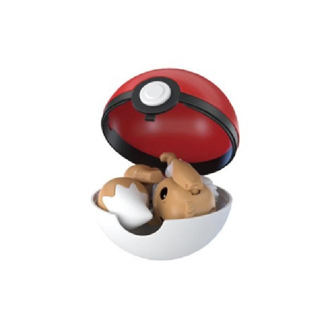 POKEMON Changing Figure Series : Eevee+ Poke Ball Official Licensed