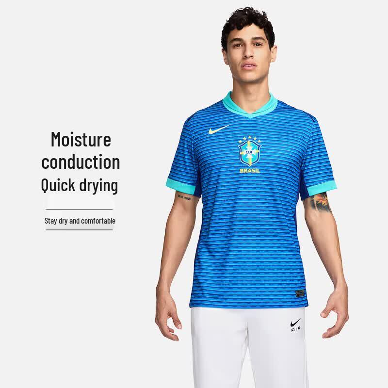 Мужская футболка с коротким рукавом Nike Fan Edition Бразилия M