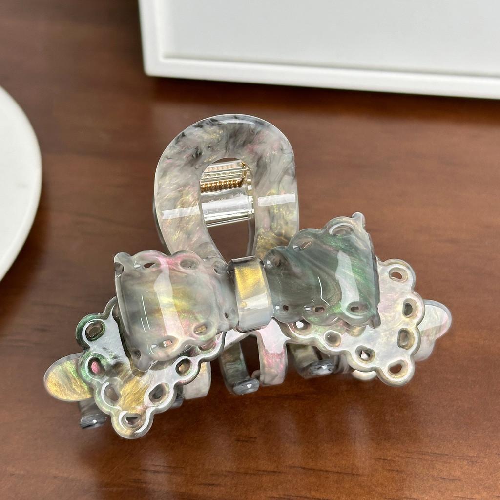 Elegant Lace Bow Hair Clip In Assorted Colors For High Ponytail And Updos Perfect For Stylish Women