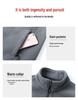 Men's Plus Size Fleece Vest - Sleeveless Outdoor Jacket for Spring & Autumn