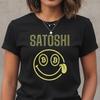 Funny Satoshi Nakamoto Bitcoin Unisex Cotton T-Shirt - Crypto Lover Gift