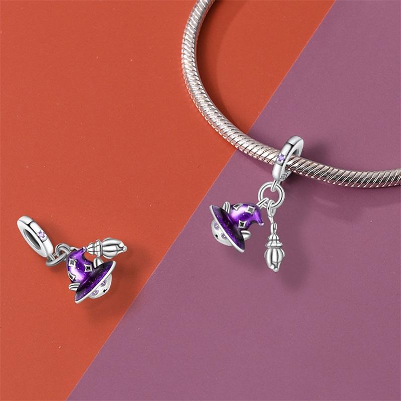 Authentic Copper Purple Beads Bead Owl Tree Of Life Butterfly Pendants Fit Bangle Bracelet Handmade Jewellery Marking