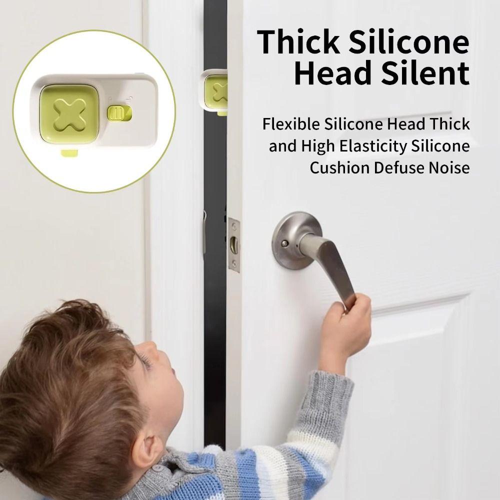 Soft Protector Childproof Door Holder Self-adhesive Silicone Doorstop Door Pinch Guard Home Safety