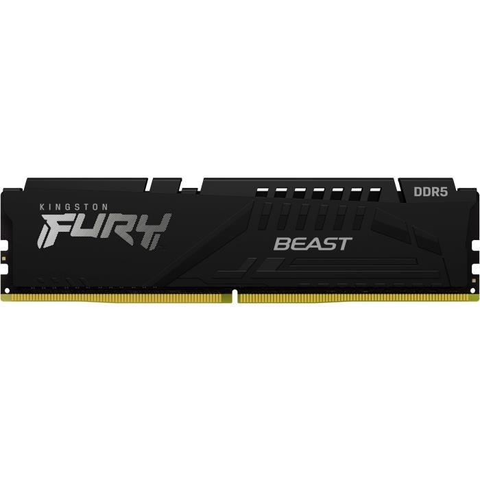 Mémoire DDR5 - KINGSTON - FURY Beast EXPO - 16 Go - 3200 Mhz - CL36