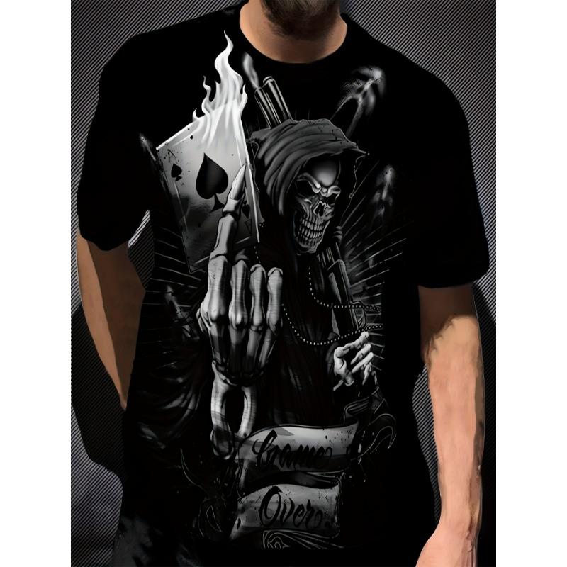 

Men s Fashionable Casual Printed T-Shirts S