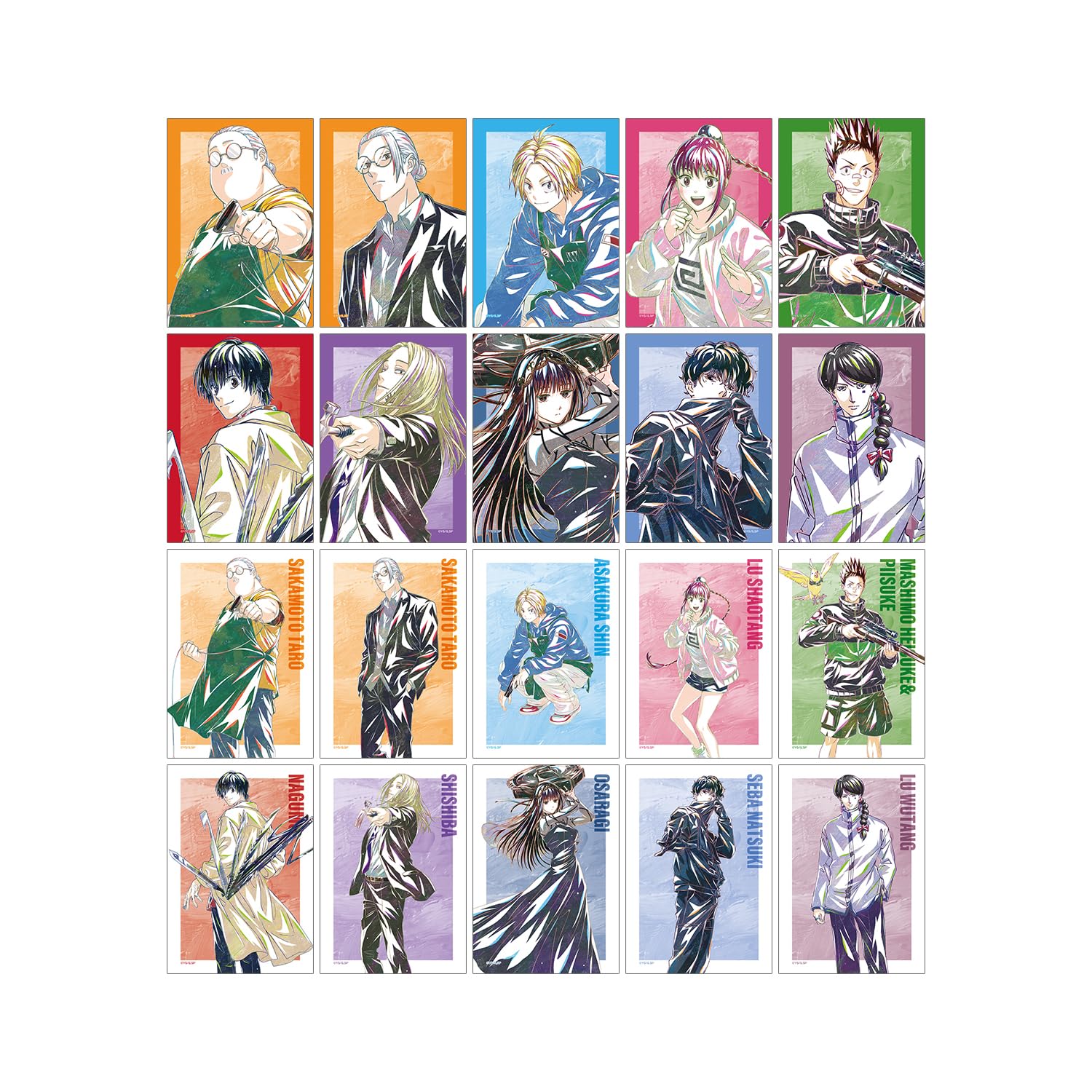 

TV Anime Trading Ani Art Bromide Box of 20 SAKAMOTO DAYS