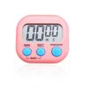 LUYING Küchen-Lern-Timer, Großes Display, Magnetisch, Kompakter und Praktischer Zeitmanager, Rosa