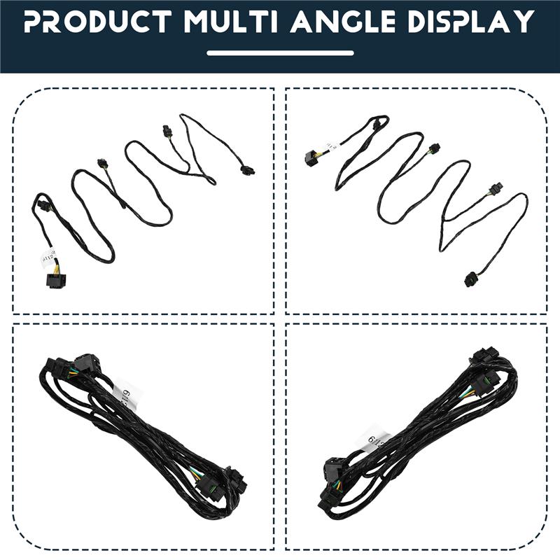 For BMW X5 E70 35I 50I 2011-2013 PDC Wiring Harness Car Rear Bumper Reversing Radar 61129244425 Parking Sensor Wiring