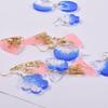 Diy Geometry-shaped Earrings Mould Crystal Epoxy Water Wave Silicone Mould