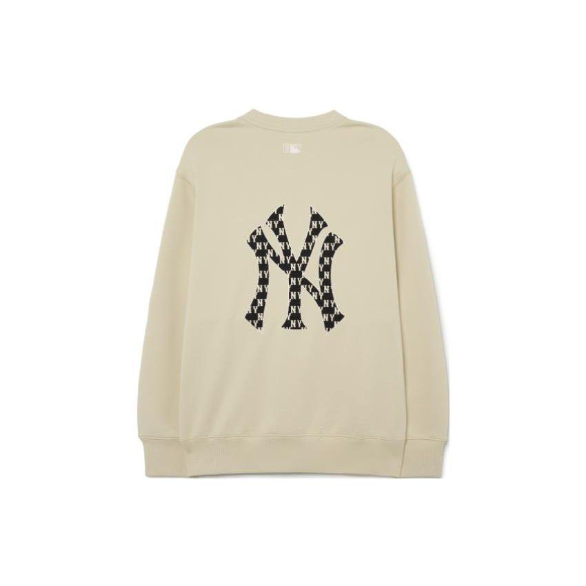 MLB Sweatshirt Unisex Light Yellow 3AMTM0831-50NBL