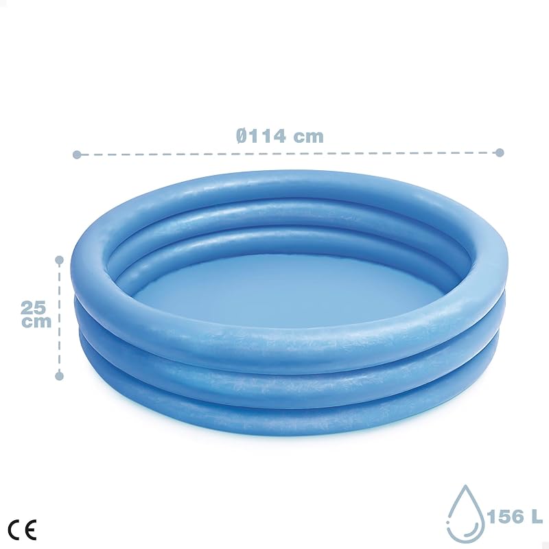 INTEX Crystal Baby Pool 114cm X 25cm