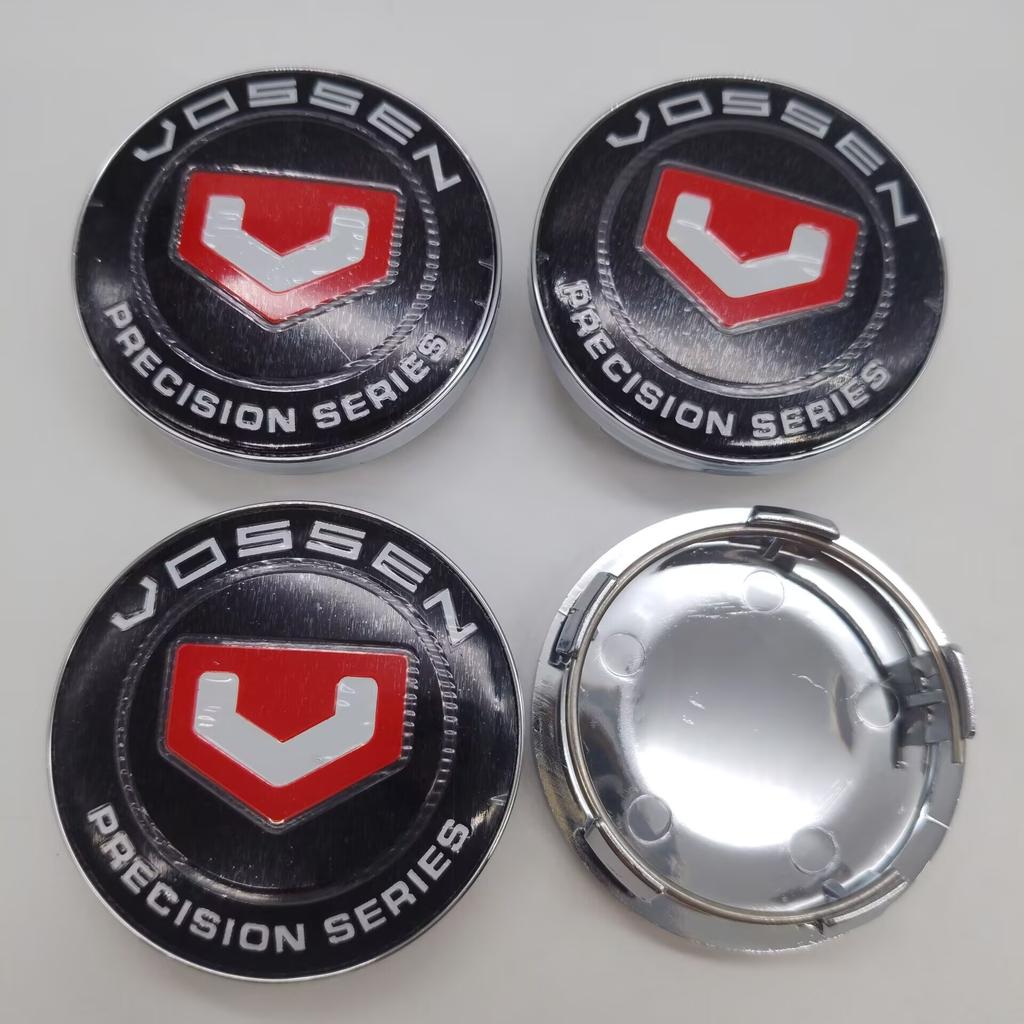 4pcs 58mm Vossen Wheels Center Hub Caps Auto Rims Dust Cover For VOSSEN Precision Series Logo Emblem Badge Car Tire Accessories