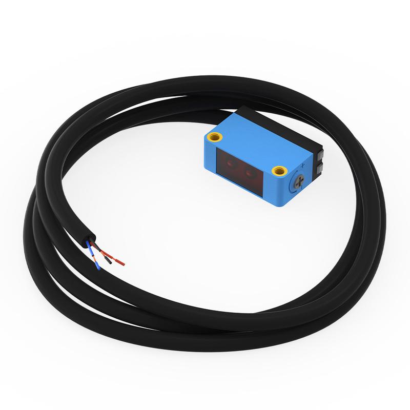 GTRIC Background Suppression Photoelectric Sensor NPN PNP 10-30V DC Sensing Distance 30cm Adjustable Square Laser Optical Switch