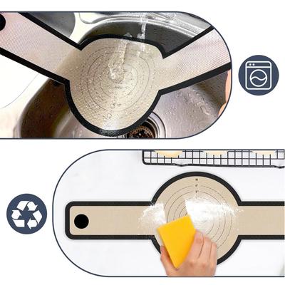 Silicone Bread Sling 1/2 Pcs Non-Stick & Easy Clean Reusable Silicone Bread Baking Mat With Long Handles