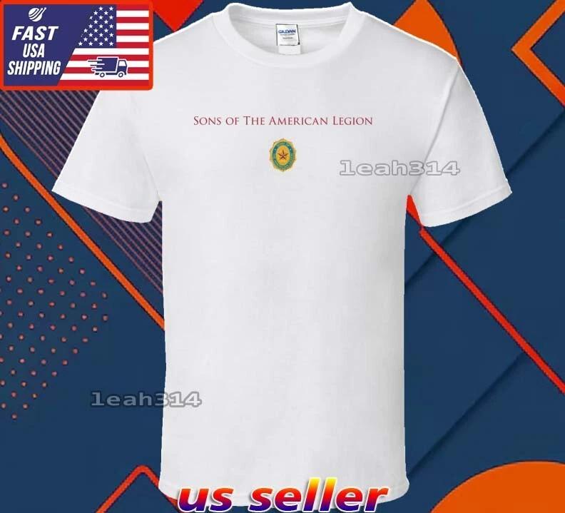New Shirt Sons Of The American Legion Logo T-Shirt Funny Usa Unisex Size S-5XL L