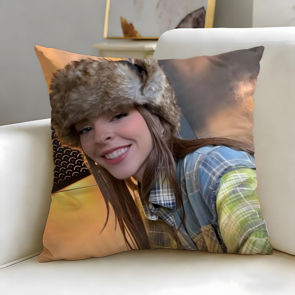 

rap artist Young Miko Cushion Cover Soft EasyWash Pillow Case Versatile for Couch Bed Travel and Office 30X30cm